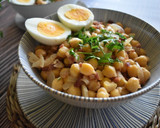 Foto del paso 7 de la receta: Garbanzos fritos con jamón versión saludable