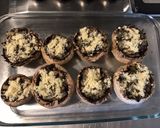 Une image de l'étape 10 de Champignons farcis anchois parmesan et câpres italiennes.