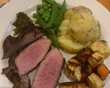 A picture of step 4 of BBQ butterflied spring lamb.
