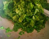 A picture of step 2 of Palak makhane ki sabji.