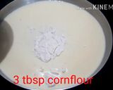 A picture of step 2 of Snow cake.
