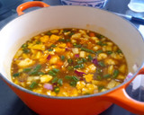 Foto del paso 2 de la receta: Arroz de verduras, hecho con caldo de restos de pavo navideño y gravy