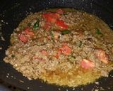 A picture of step 7 of Qeema Hari Mirch.