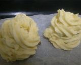 A picture of step 8 of Duchess potatoes with ndengu #ndengu contest.