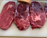 Foto del paso 3 de la receta: Filete de ternera, mostaza y brie