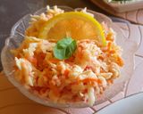 Pas rețetă Doradă în crustă de ierburi și salată de crudități și grapefruit 3 fotografie