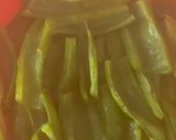 Foto del paso 3 de la receta: Puerros Asados con Salsa Romesco de Pimientos Italianos en Microondas …