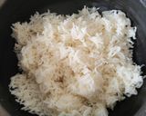 A picture of step 1 of Pakhala Bhat.