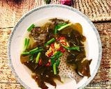 Hình bước làm 3 của món Cá Dìa Nấu Lá Giang