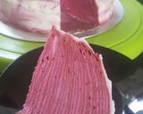 Foto langkah ke 9 dari resep Mille Crepes Buah Naga.