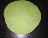 A picture of step 9 of Flour Tortillas with Nopal and Spinach.