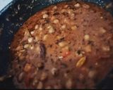 A picture of step 4 of Chole Paneer masala.