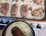 Sajtkrémes - medvehagymás karaj 🧀🌱 recept fázis 3 fotója