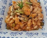 Foto del paso 3 de la receta: Ensalada de judía de ganxet con mejillones en escabeche