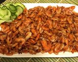 A picture of step 6 of Crispy and Delicious Pan-Fried Shrimp.