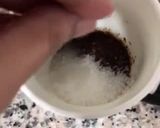 A picture of step 2 of Cappuccino winter special (coffee paste).