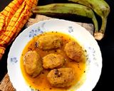 কাঁচা কলার নিরামিষ কোফতা কারি রেসিপির ধাপ 1 ছবি