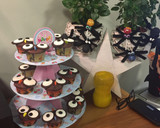 Foto del paso 1 de la receta: Búhos🦉de cupcakes para Halloween 🎃