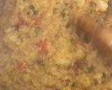 A picture of step 4 of Khichdi with Achari Raita.