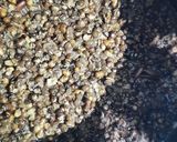 A picture of step 1 of Dal Makhani.