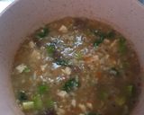 Foto langkah ke 2 dari resep Mpasi 6 bulan Bubur ati ayam.