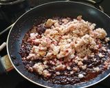 A picture of step 5 of Beetroot Halwa.