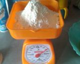 Foto langkah ke 2 dari resep Bolu kukus pandan putih telur.