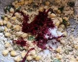 बीटरुट कॉर्न उपमा Beetroot corn upma रेसिपी चरण 4 फोटो