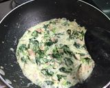 รูปขั้นตอนการทำที่ 3 ของ ผักโขมอบชีส สูตร คีโต (Ketogenic Baked Spinach with Cheese)