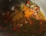 A picture of step 7 of Green Moongal dal.