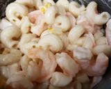 A picture of step 4 of Shrimp left overs.