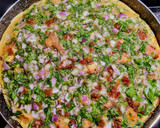 Foto del paso 4 de la receta: Tortilla - Pizza🍕con🍅 Tomate Seco y Pesto de Albahaca🌿...!