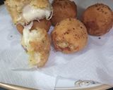 A picture of step 9 of Potatoes cheese balls 😋😋😋.