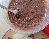 Foto del paso 2 de la receta: Mini tarta saludable de pera y cacao 🍐 🍐🍐🍐🍐🍐🍐