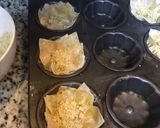 A picture of step 3 of Baklava Muffins 🧡.