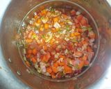 A picture of step 2 of Instant Noodle Salad.