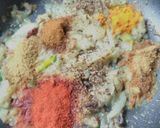 A picture of step 3 of Dhaba Style Paneer Masala.