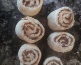 A picture of step 5 of Cinnamon Rolls.