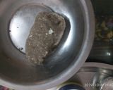 A picture of step 1 of Kuttu paneer aur grated lauki ka puri.