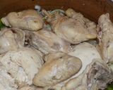 Foto del paso 5 de la receta: Pollo al champaña (en cazuela de barro)
