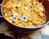A picture of step 8 of Paneer tikka biryani.