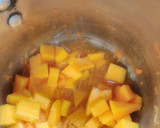 Foto del paso 1 de la receta: Mermelada de zapallo Zanahoria y chía sin azúcar. Súper express