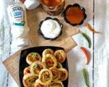 A picture of step 6 of Baked Pinwheel Samosa.