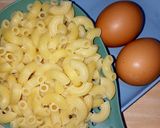 Foto langkah ke 1 dari resep Macaroni Telur Bolognese.