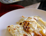 Foto del paso 7 de la receta: Bacalao gratinado al horno con salsa bechamel y patata panadera