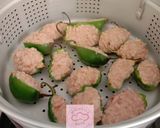 Foto langkah ke 4 dari resep Cabe Gendot Isi Bakso Ayam.