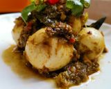Foto langkah ke 9 dari resep Telur balado cabe ijo.