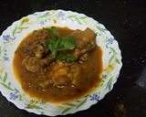 A picture of step 5 of Chicken with kasturi swaad.