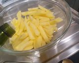 A picture of step 2 of French Fries in Cosori Air Fryer.