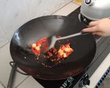 Foto langkah ke 3 dari resep Telur Saos Asam Pedas.